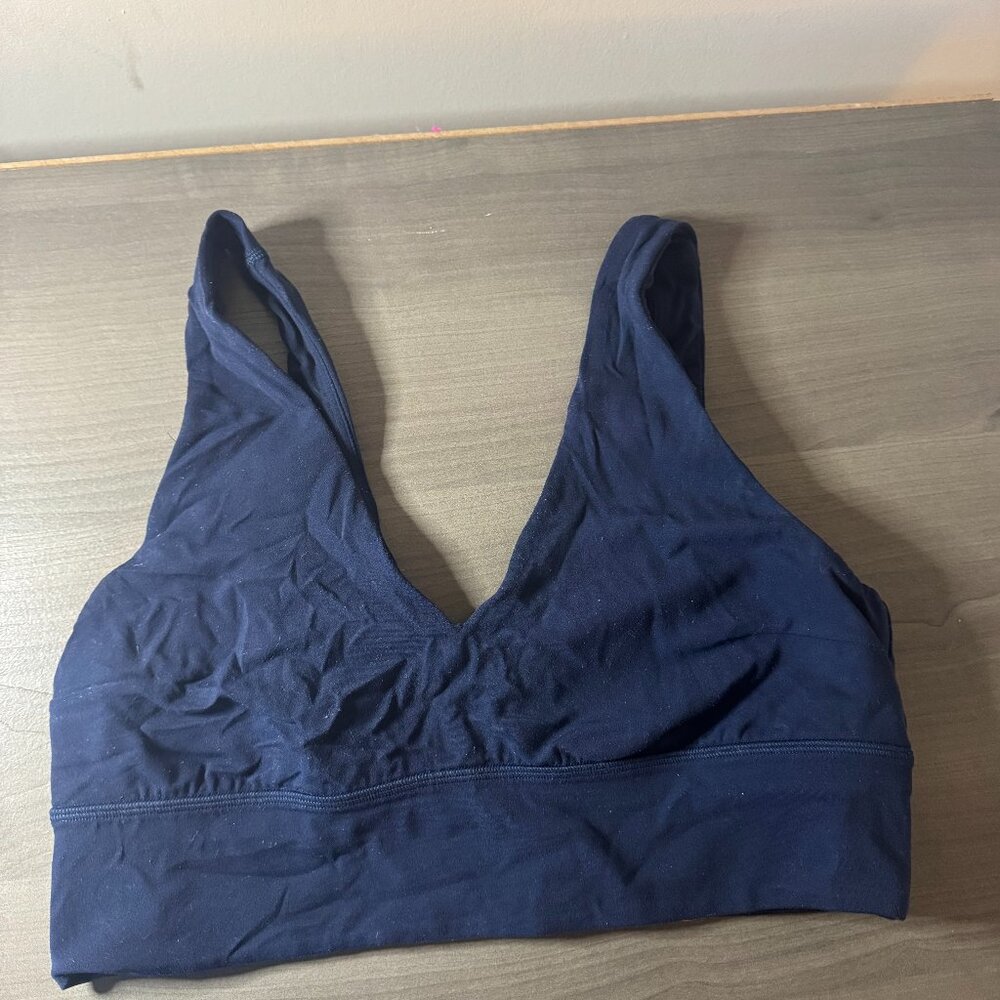 Lululemon Align Bra C/D Cup Size 12, Navy